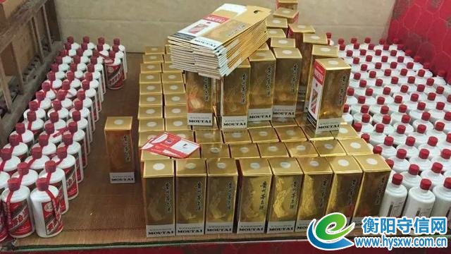 低档白酒“换装”成高档 衡阳警方破获跨省制售假酒案