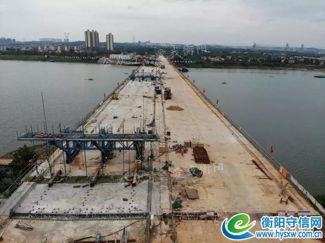 衡阳再添过江通道!第7座跨湘江大桥合龙倒计时!