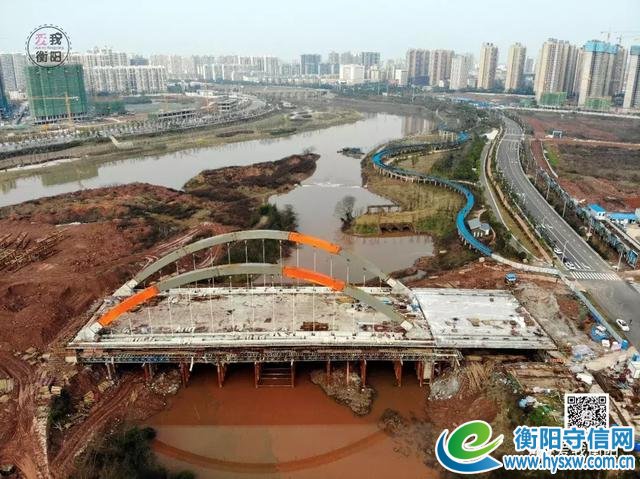 多项目全面推进！航拍衡阳陆家新区最新建设进度！