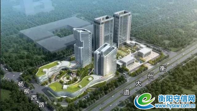 多项目全面推进！航拍衡阳陆家新区最新建设进度！