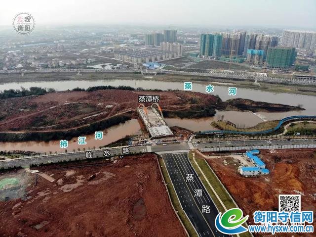 多项目全面推进！航拍衡阳陆家新区最新建设进度！