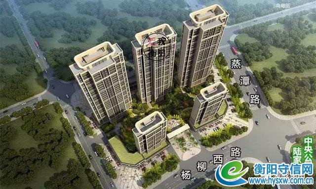多项目全面推进！航拍衡阳陆家新区最新建设进度！