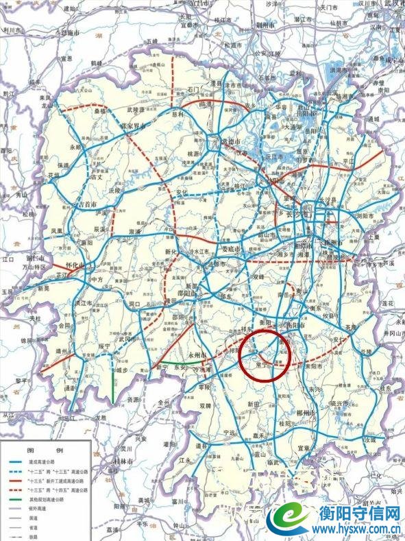 衡阳又有一条高速即将征地拆迁，计划2022年建成通车