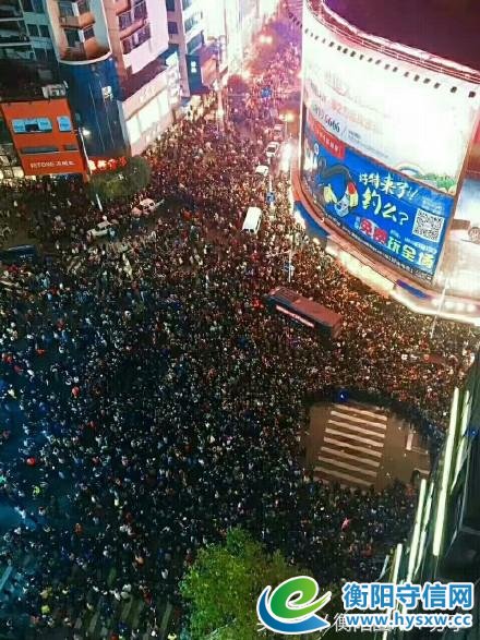 衡阳今年的平安夜vs往年的平安夜
