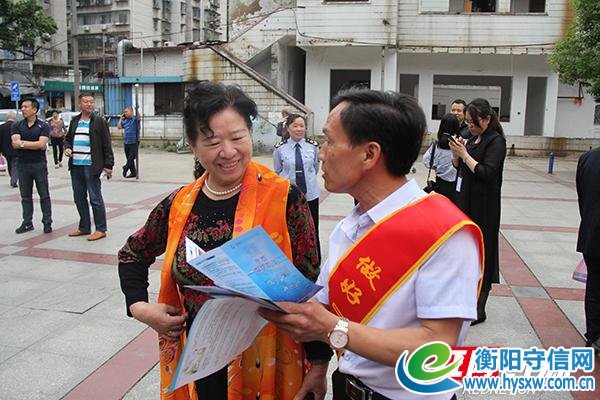 衡阳:饮用水卫生宣传进社区 看了你就涨知识了