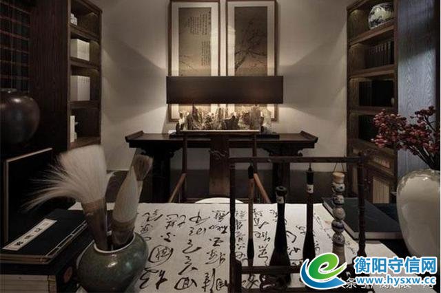 室内设计结合现代中式元素，更让整个空间极具东方古典韵味