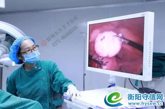 东方女子医院成功完成一例高难度“子宫肌瘤手术