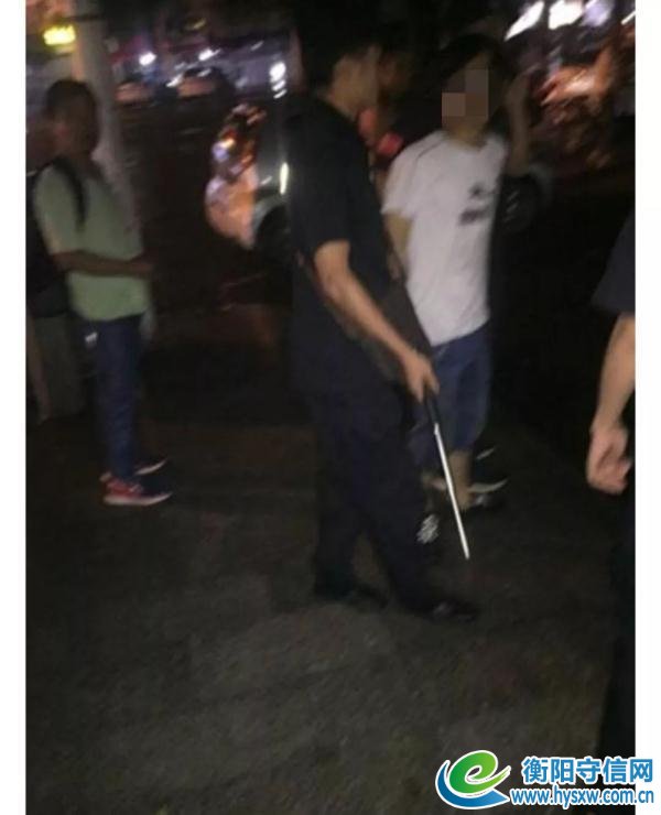 “衡阳快警”训练有素,半小时抓获持刀抢劫嫌犯