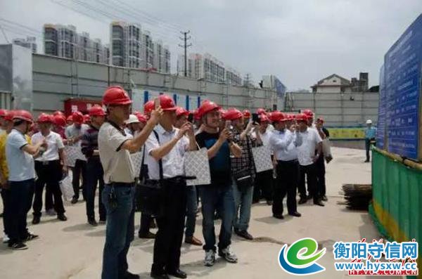 全市建设单位及施工企业至雅士林御苑观摩学习