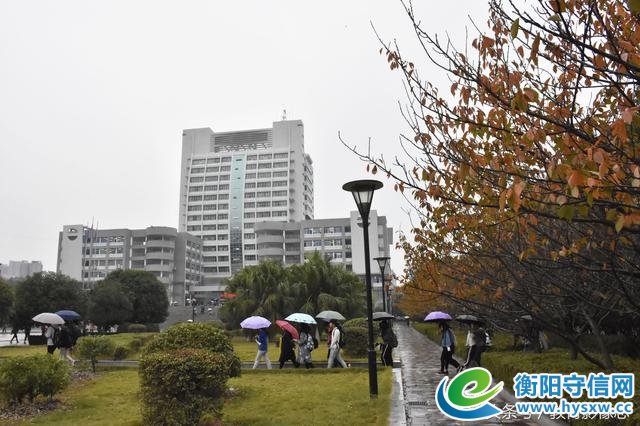 湖南衡阳：降雨迎立冬